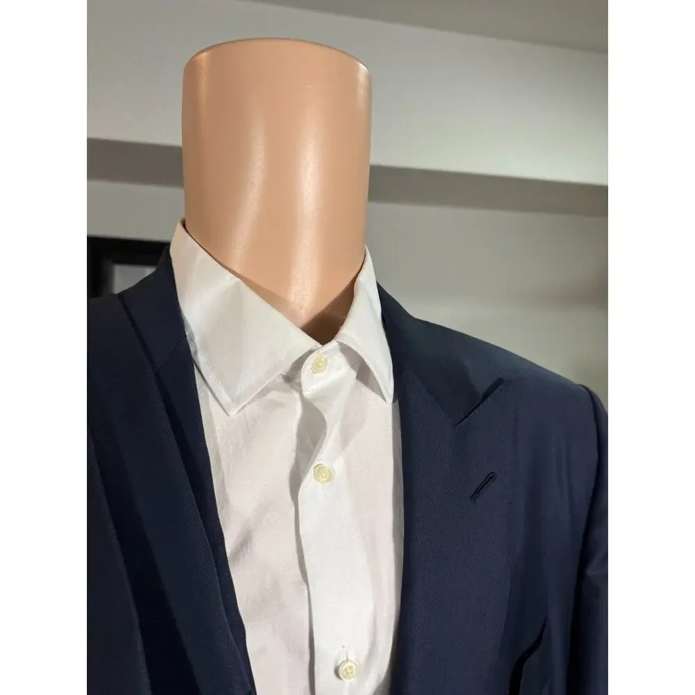 Tom Ford Navy Blue Wool 2Pc Suit O'Connor 56IT 46R US 40x28 Trousers Men's